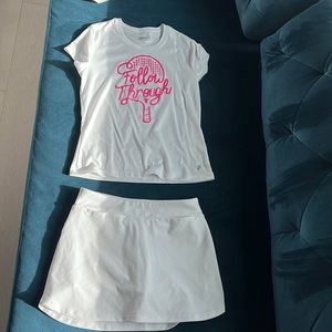 Tennis set girls - size 10